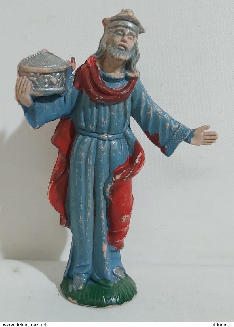 30119 Pastorello Presepe - Statuina In Plastica - Re Magio - Weihnachtskrippen