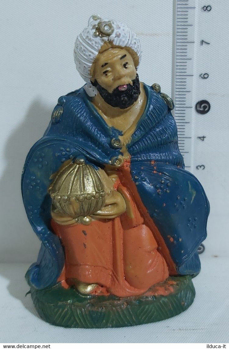 30124 Pastorello Presepe - Statuina In Plastica - Re Magio - Weihnachtskrippen