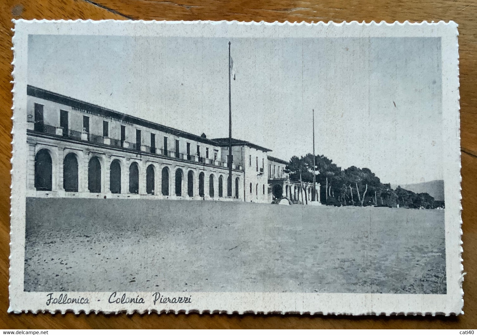 FOLLONICA - COLONIA PIERAZZI - Annullo : FOLLONICA - GROSSETO *26/7/49 -  EPF226 - Grosseto