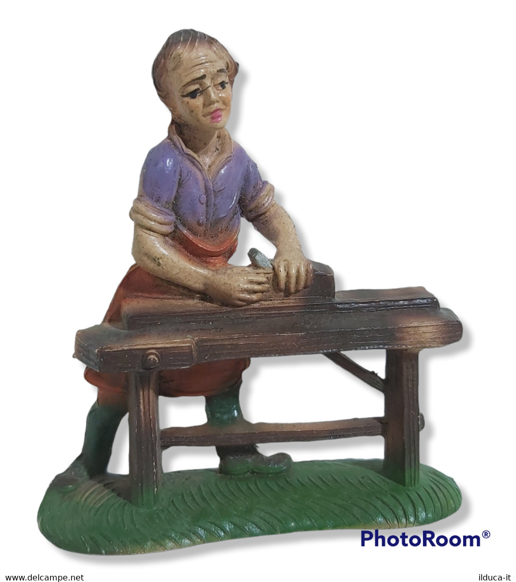 74108 Pastorello Presepe - Statuina In Plastica - Falegname - Weihnachtskrippen