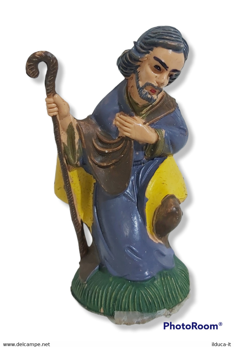 30131 Pastorello Presepe - Statuina In Plastica - San Giuseppe - Crèches De Noël