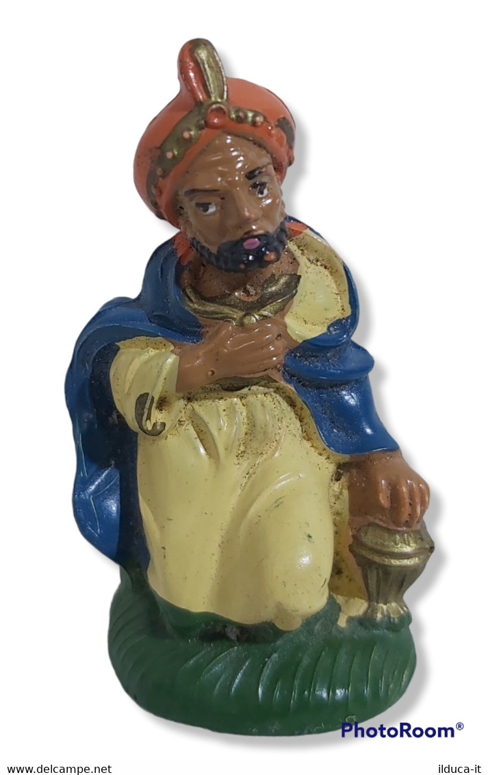 31760 Pastorello Presepe - Statuina In Plastica - Re Magio - Weihnachtskrippen