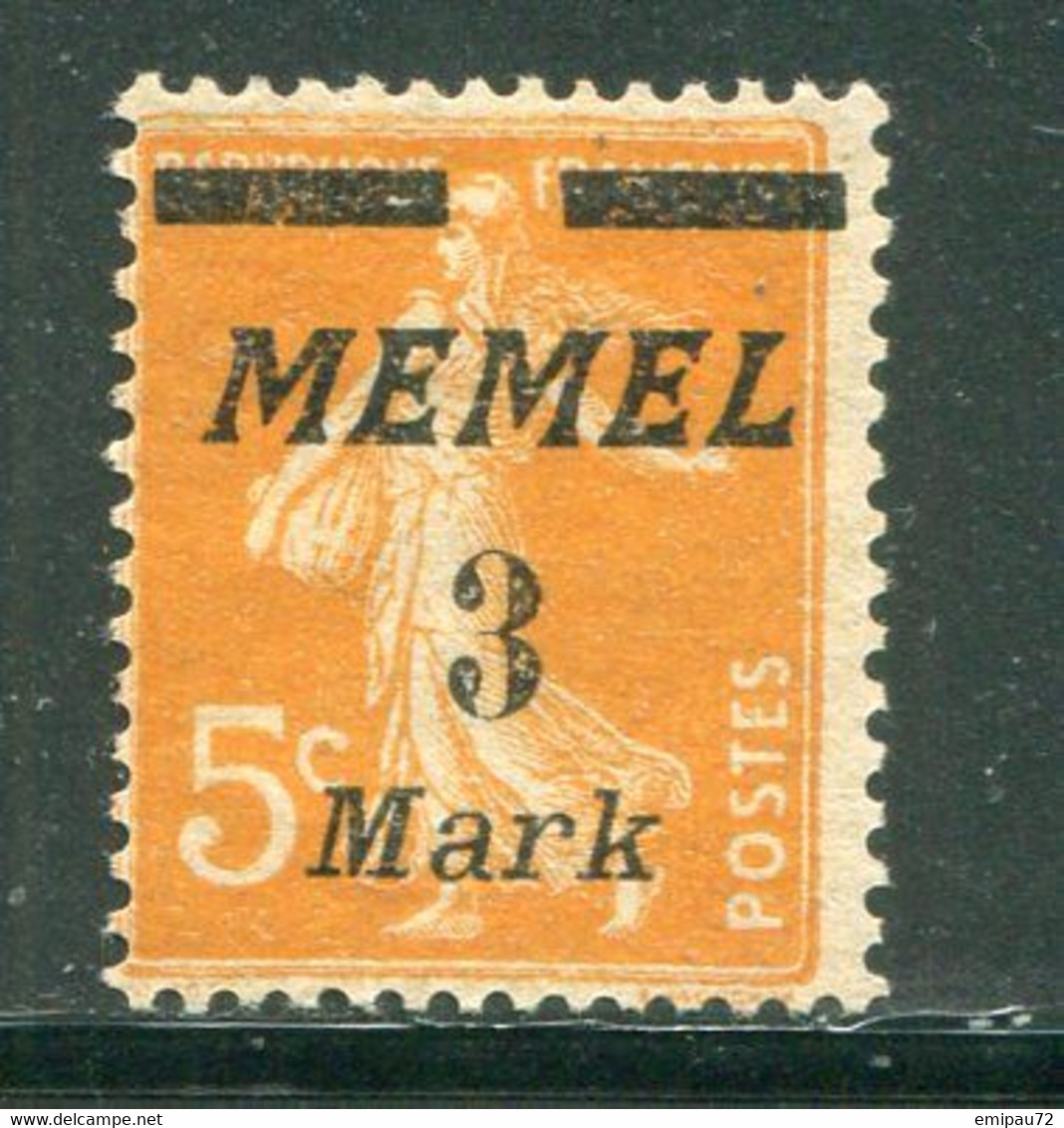 MEMEL- Y&T N°86- Neuf Avec Charnière * - Nuovi