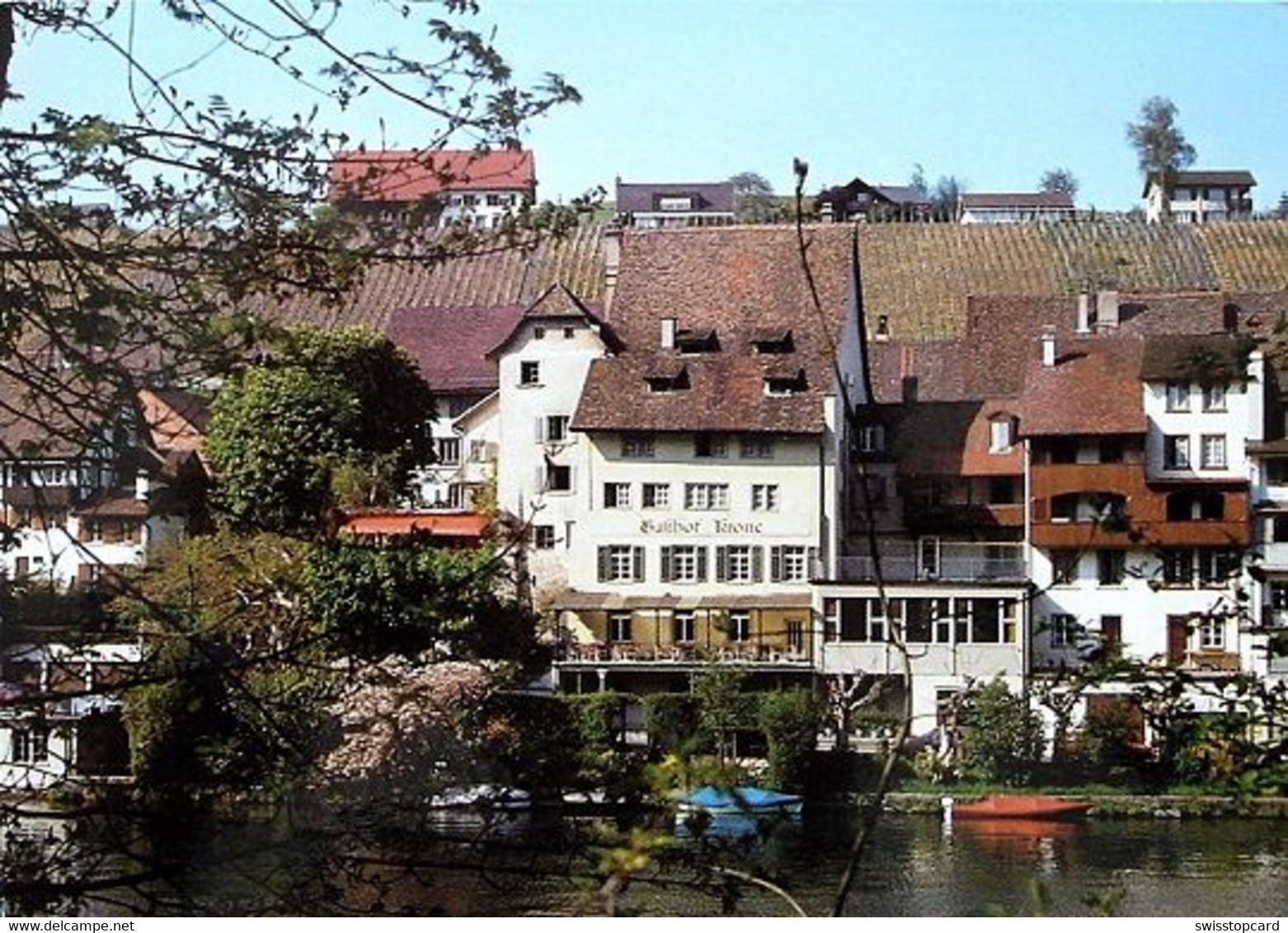 EGLISAU Gasthaus Krone Rheinterrasse - Eglisau