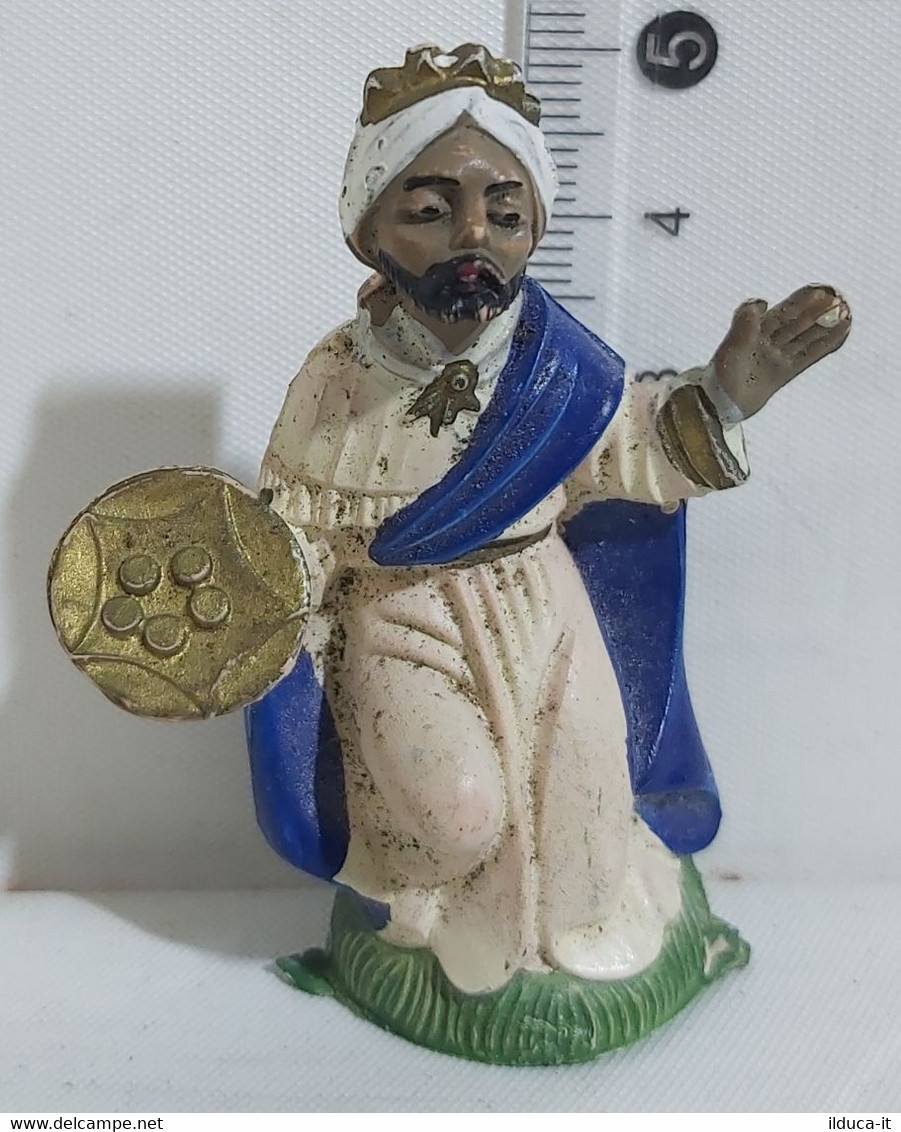 31778 Pastorello Presepe - Statuina In Plastica - Re Magio - Kerstkribben