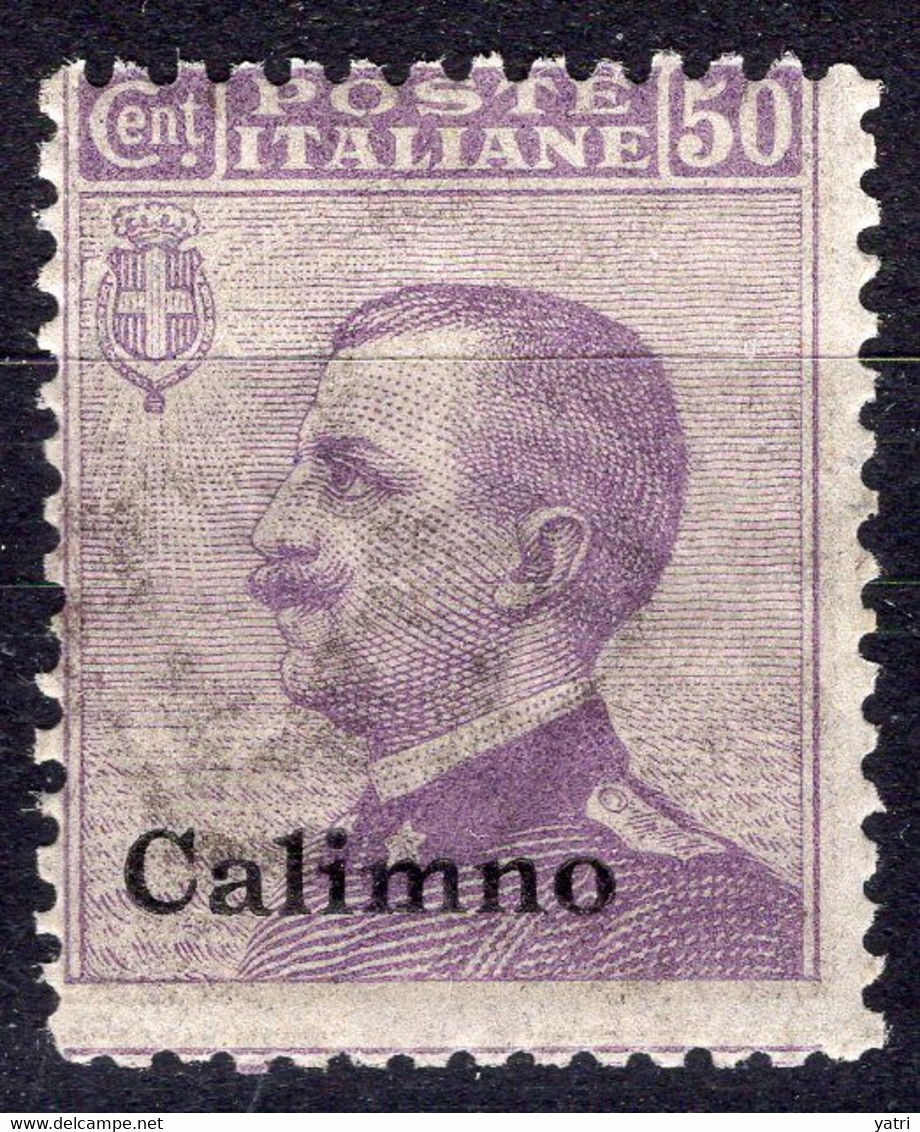 Egeo - Calino (Calimno) 50 Centesimi ** MNH - Aegean (Calino)