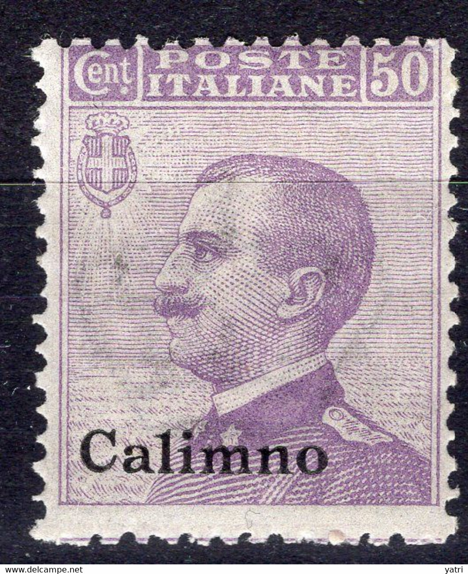 Egeo - Calino (Calimno) 50 Centesimi * MH - Egeo (Calino)