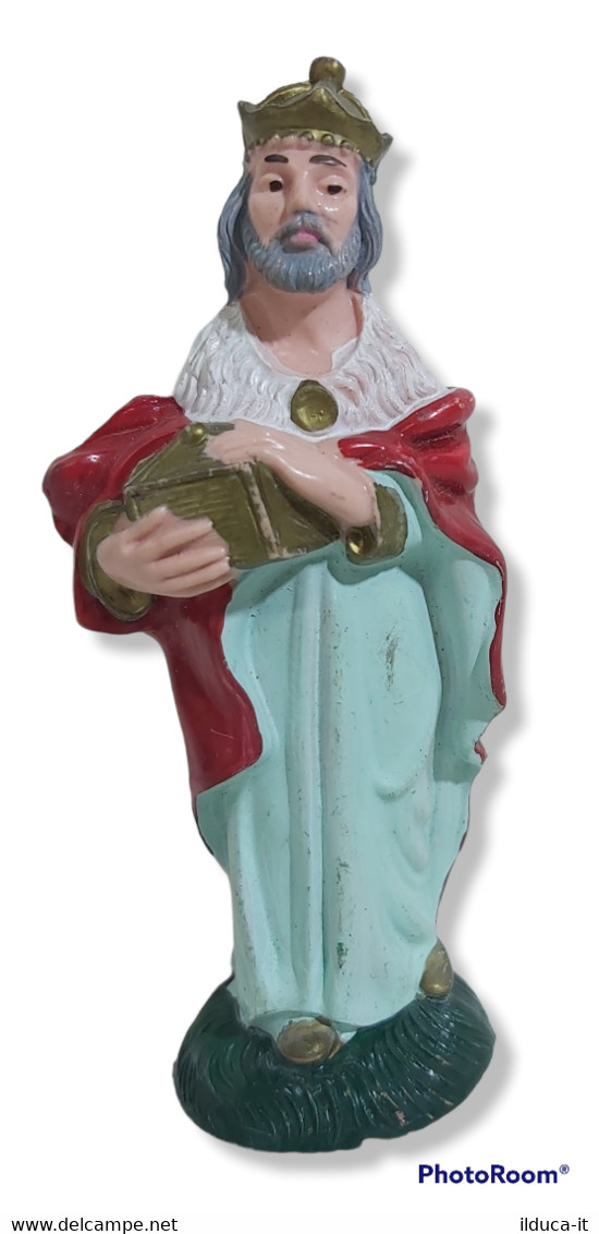 31792 Pastorello Presepe - Statuina In Plastica - Re Magio - Crèches De Noël