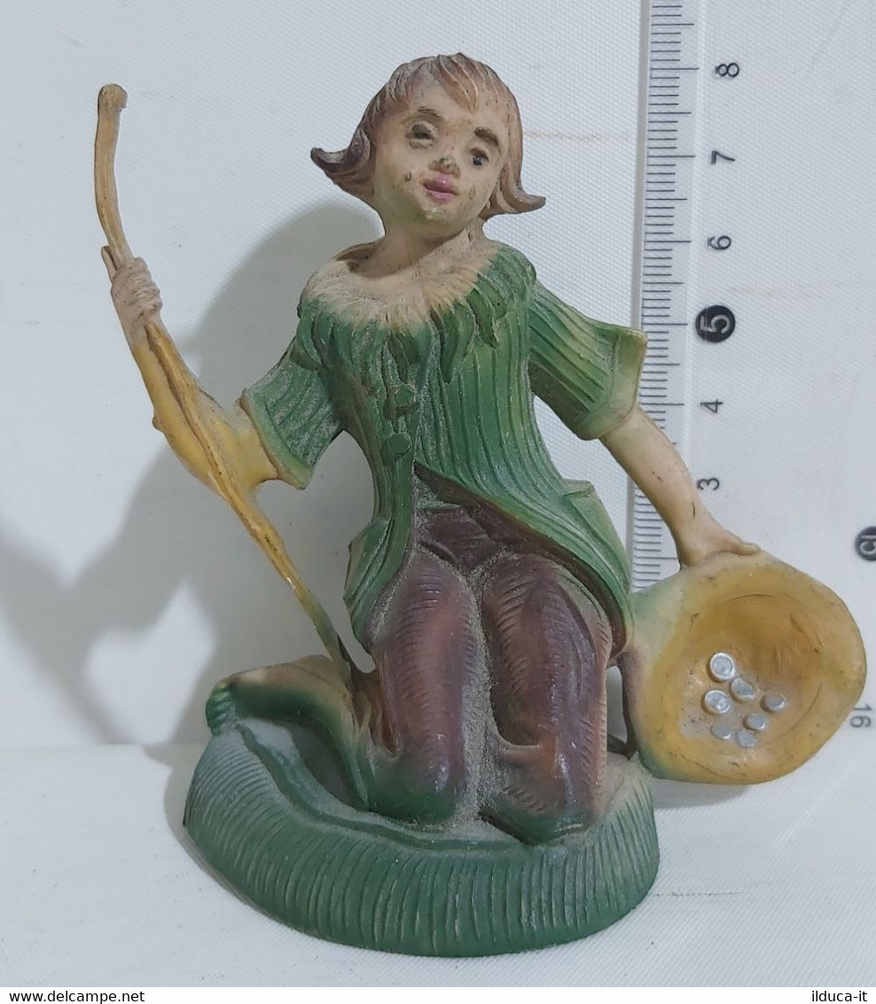 33908 Pastorello Presepe - Statuina In Plastica - Mendicante - Weihnachtskrippen