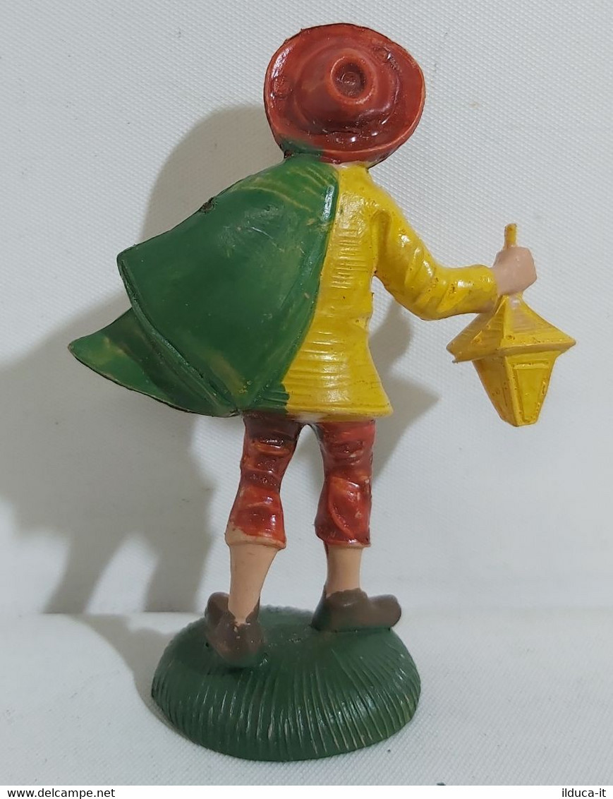 33932 Pastorello Presepe - Statuina In Plastica - Uomo Con Lanterna - Presepi