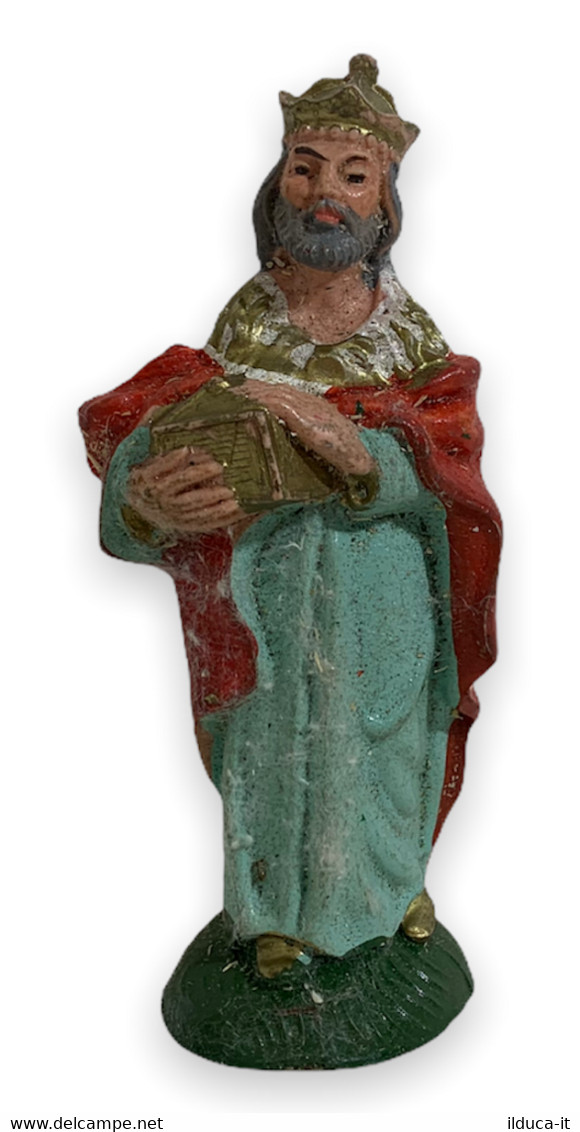 33922 Pastorello Presepe - Statuina In Plastica - Re Magio - Crèches De Noël