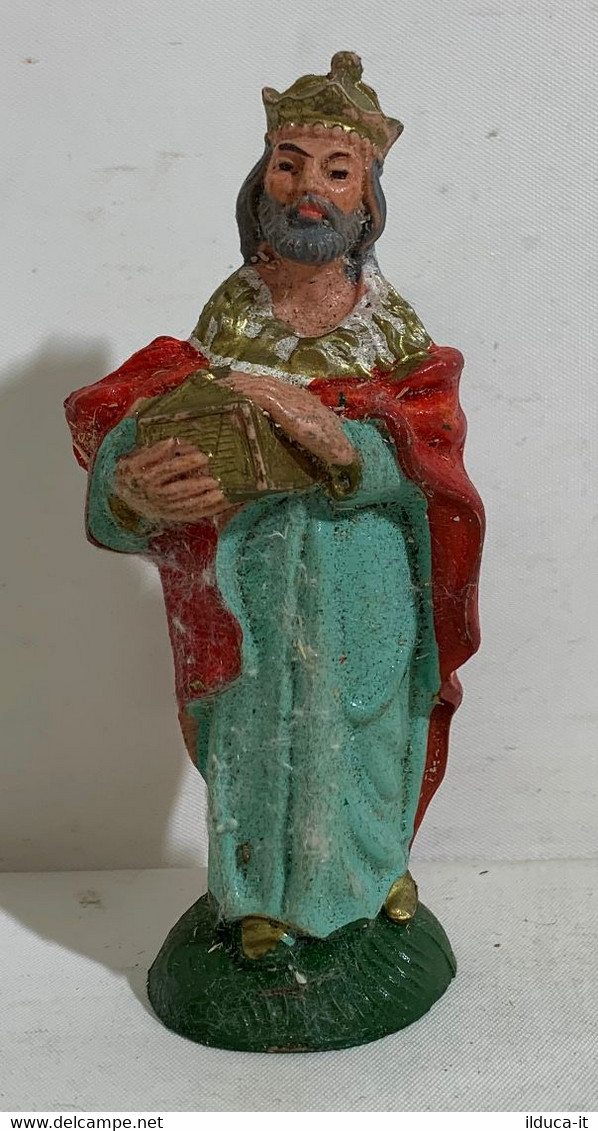 33922 Pastorello Presepe - Statuina In Plastica - Re Magio - Weihnachtskrippen