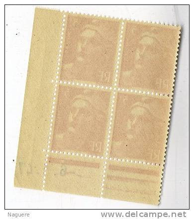 MARIANNE DE GANDON  5 F  -    Y & T N° 719 A   -  COINS DATES   6 1 47   -  SANS TRACE DE CHARNIERE - 1940-1949