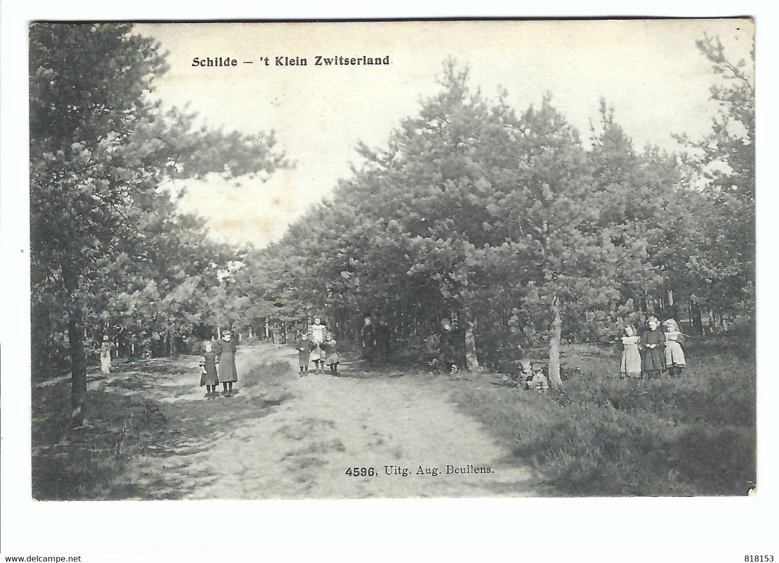 Schilde - 't Klein Zwitserland 1910       4596, Uitg.Aug.Beullens - Schilde