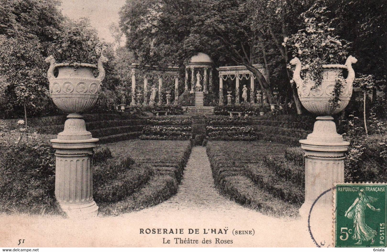 6983  L'HAY LES ROSES ROSERAIE Le Théâtre Des Roses     (scan Recto-verso) 94 Val De Marne - L'Hay Les Roses