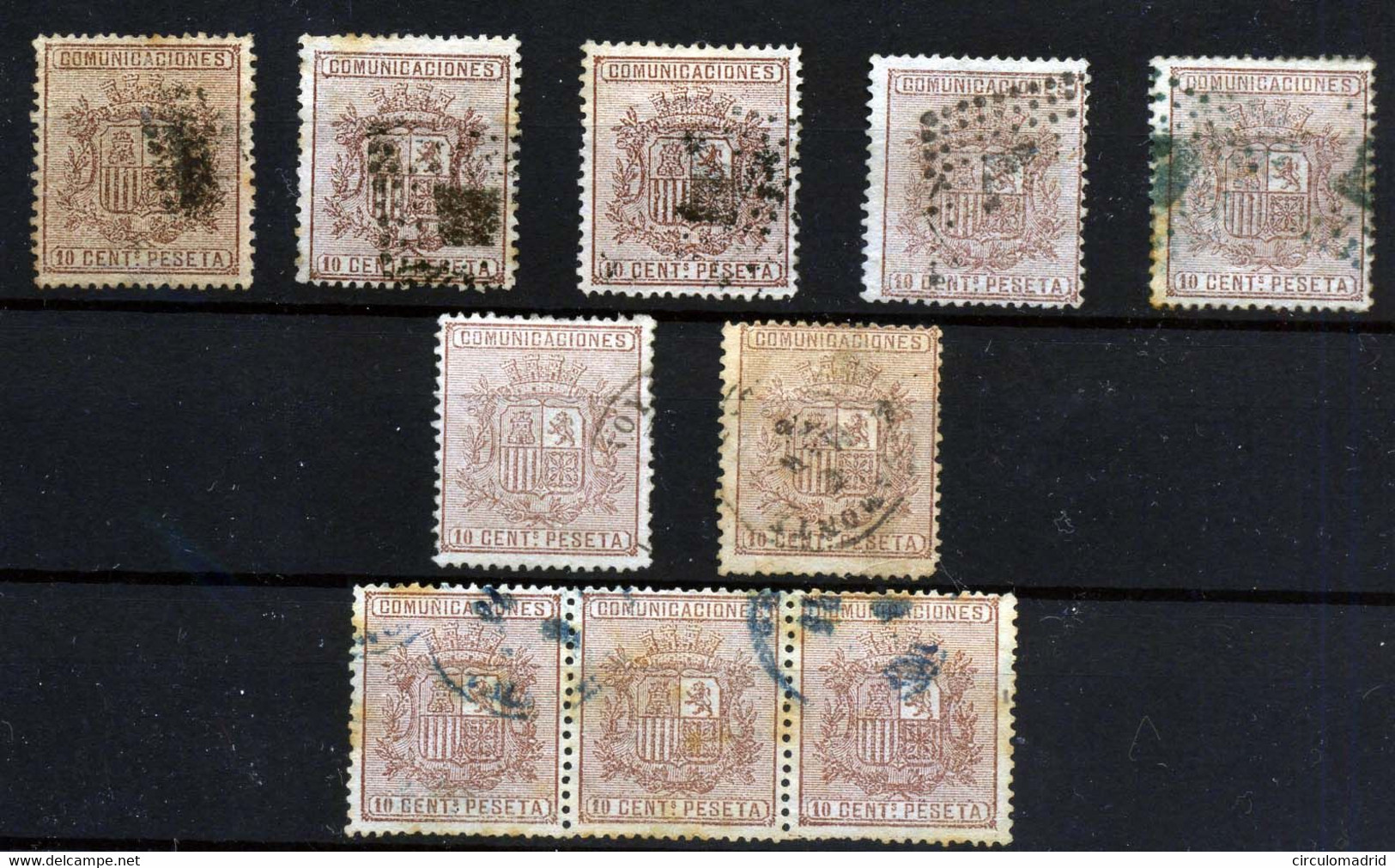 España Nº 153 Año 1874 - Used Stamps