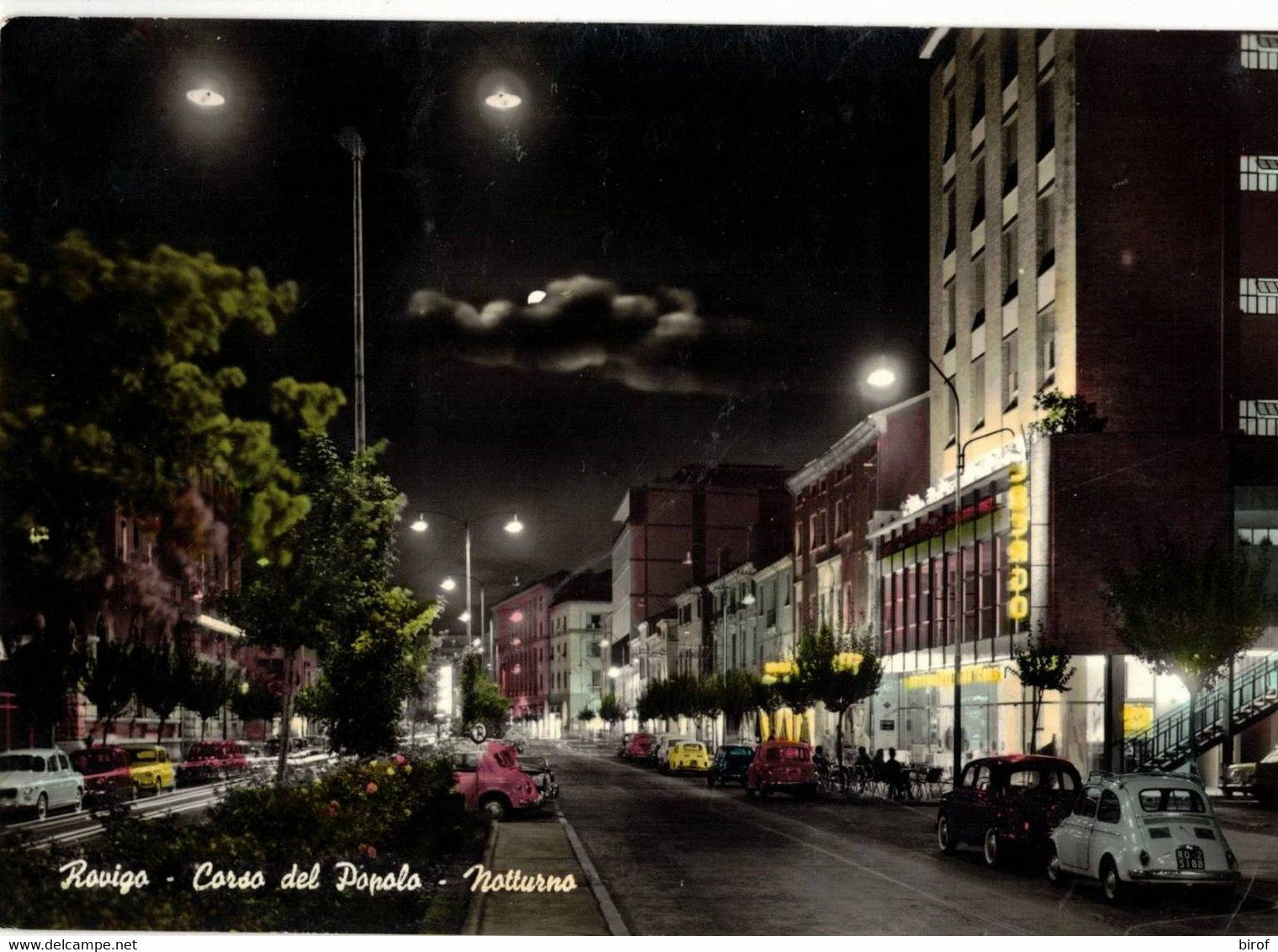 ROVIGO - CORSO DEL POPOLO - NOTTURNO  (RO) - Rovigo