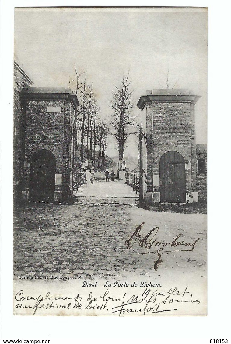 Diest  La Porte De Sichem - Diest