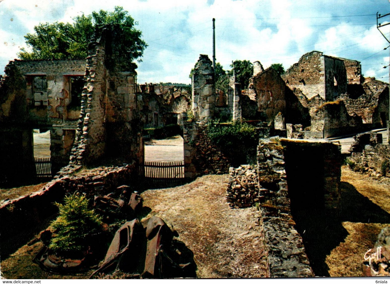 6985 ORADOUR SUR GLANE  Maison Mosnier Landy, Grange Milord (scan Recto-verso) 87 Haute Vienne - Oradour Sur Glane