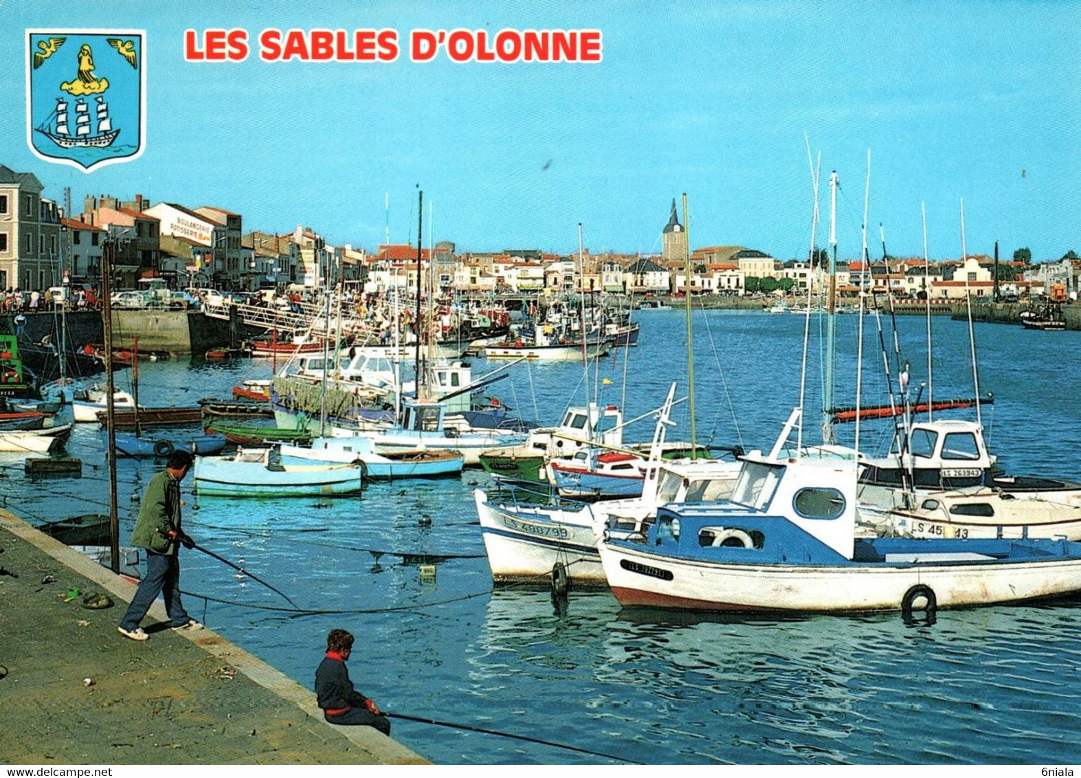 6989 LES SABLES D OLONNE Le Port ( Pécheur),  (scan Recto-verso) 85 Vendée - Sables D'Olonne