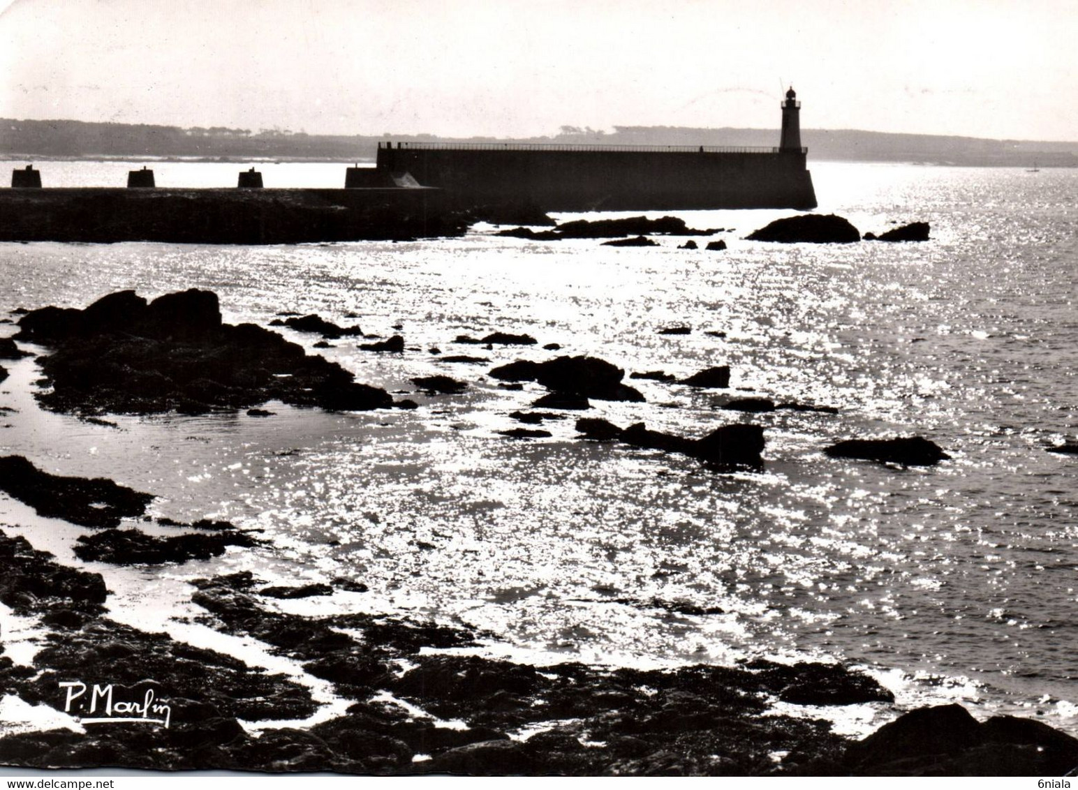 6993 LES SABLES D OLONNE Le Coucher De Soleil Sur La Grande Jetée  (scan Recto-verso) 85 Vendée - Sables D'Olonne