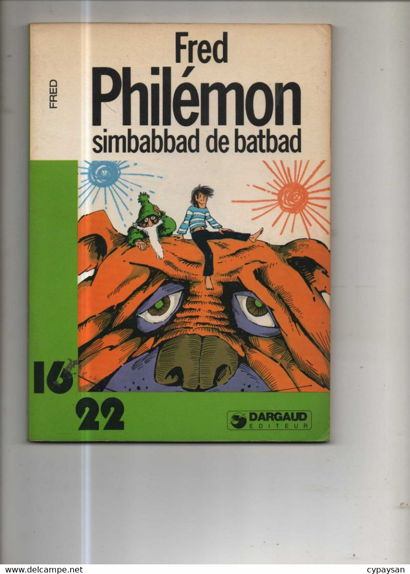 Philemon (16/22) 5 Simbabbad De Batbad BE Dargaud 09/1979 Fred (BI5) - Philemon