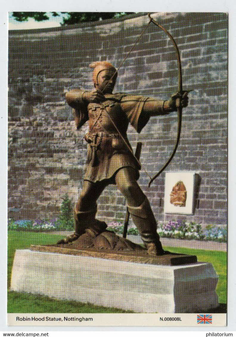 NOTTINGHAM  Statue De Robin Des Bois - Nottingham