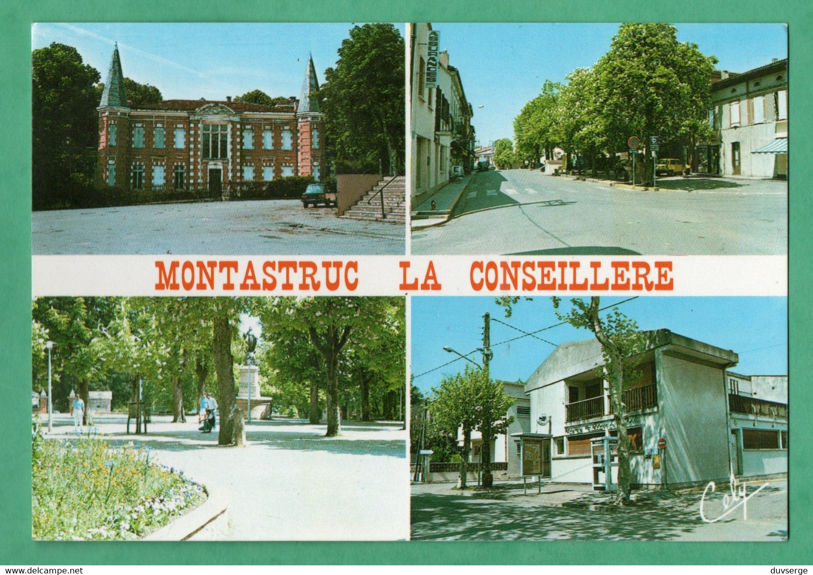 31 Haute Garonne Montastruc La Conseillere Carte Postale Multivues - Montastruc-la-Conseillère