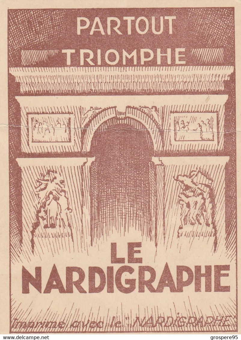 TOULON PUBLICITE LE NARDIGRAPHE - Advertising