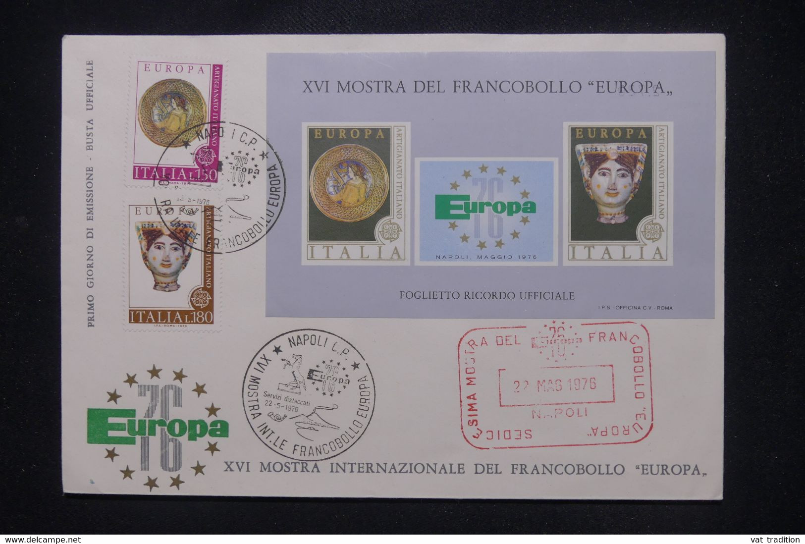 ITALIE - Enveloppe FDC En 1976 - Europa - L 108327 - F.D.C.