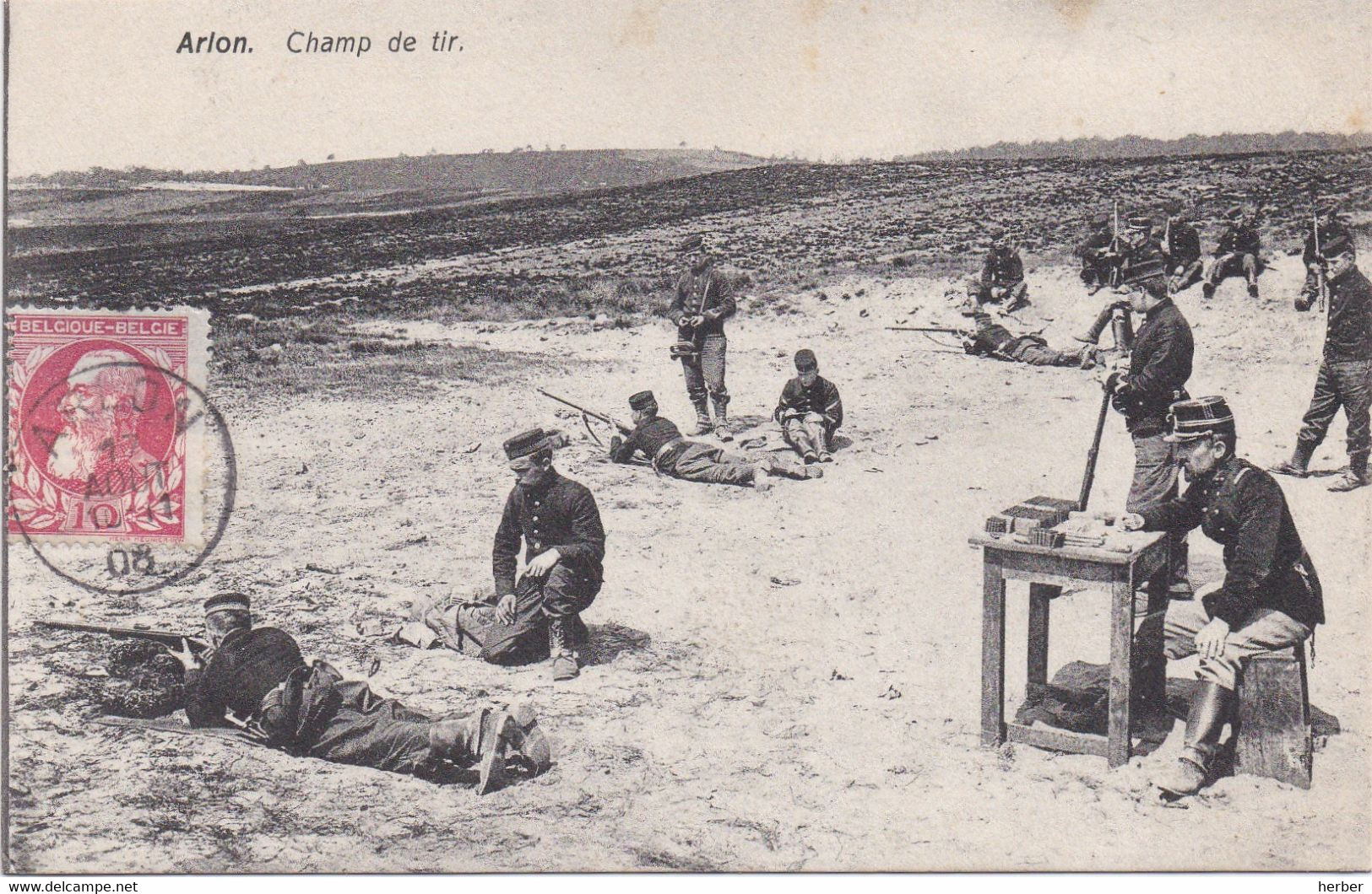 ARLON - AARLEN - 1903 - Champ De Tir - Militair - Arlon