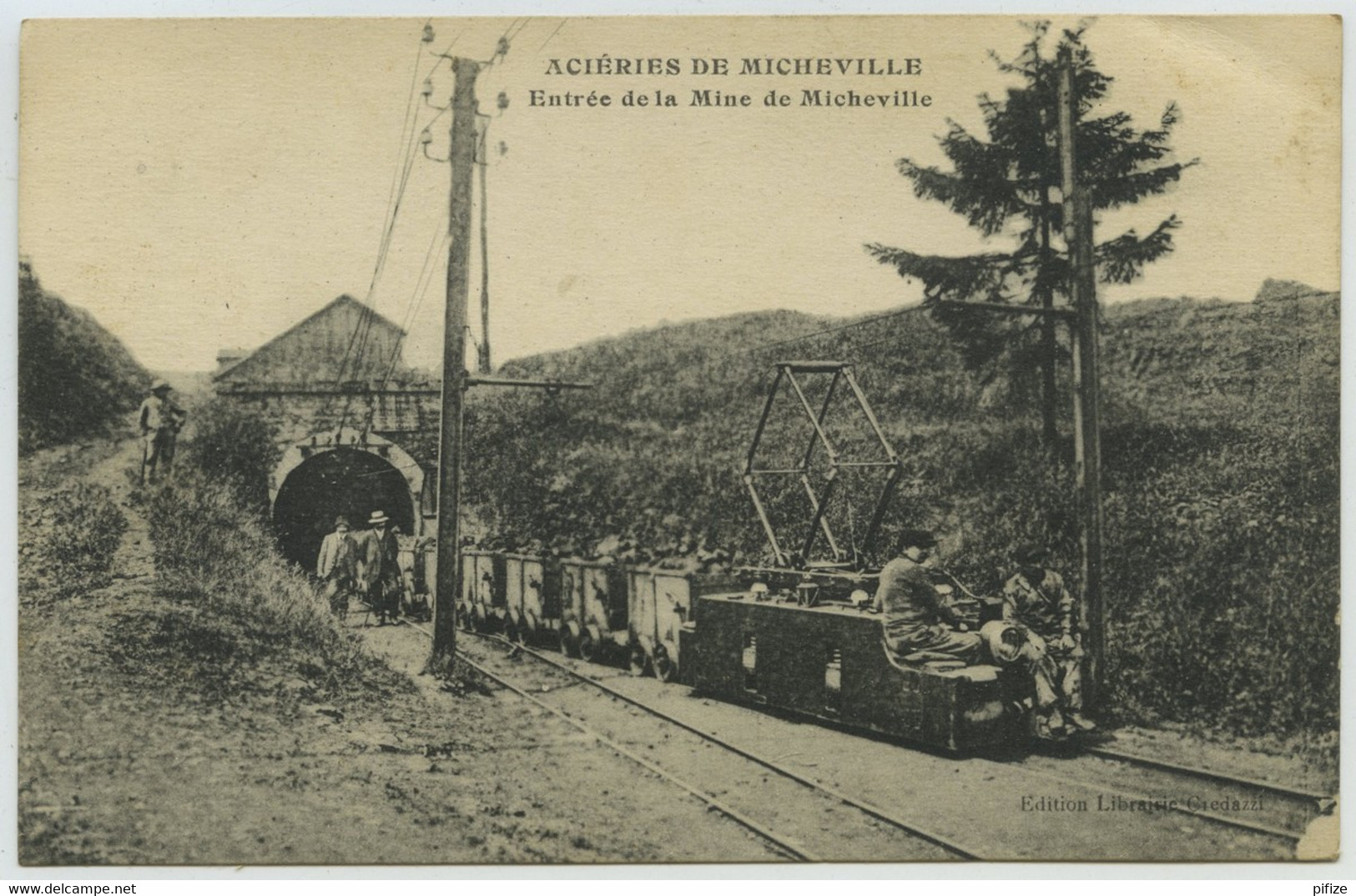 Audun-le-Tiche. Aciéries De Micheville. Entrée De La Mine De Micheville. - Autres & Non Classés