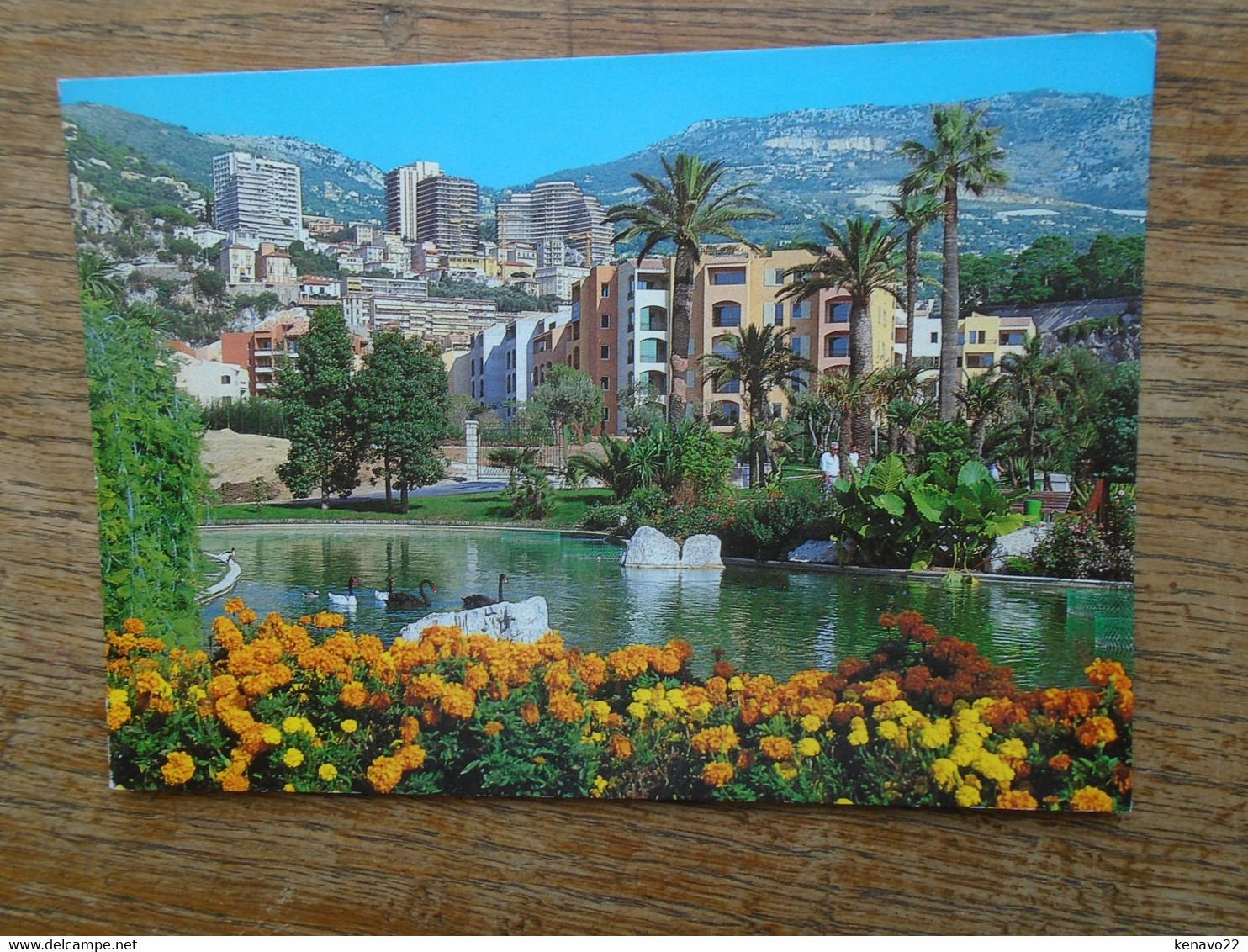 Monaco , Fontvieille , Le Lac Et Les Jardins - Fontvieille