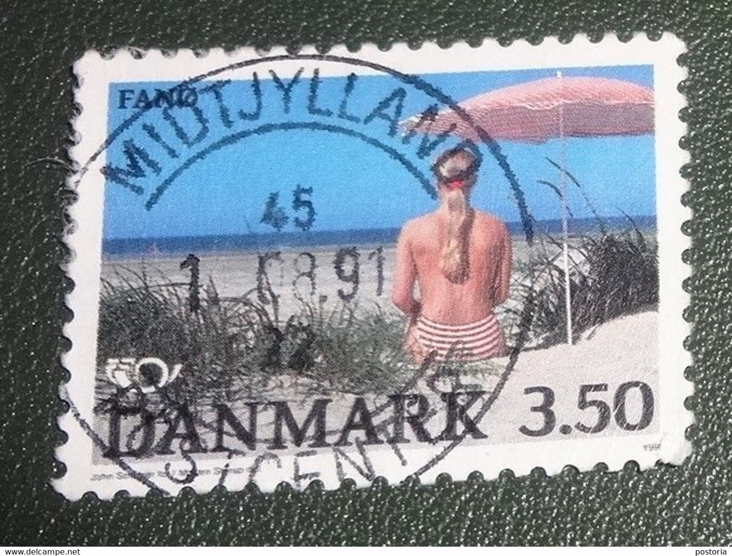 Denemarken - 1991 - Michel 1003 - Gebruikt - Cancelled - Norden -  Fanø - Used Stamps