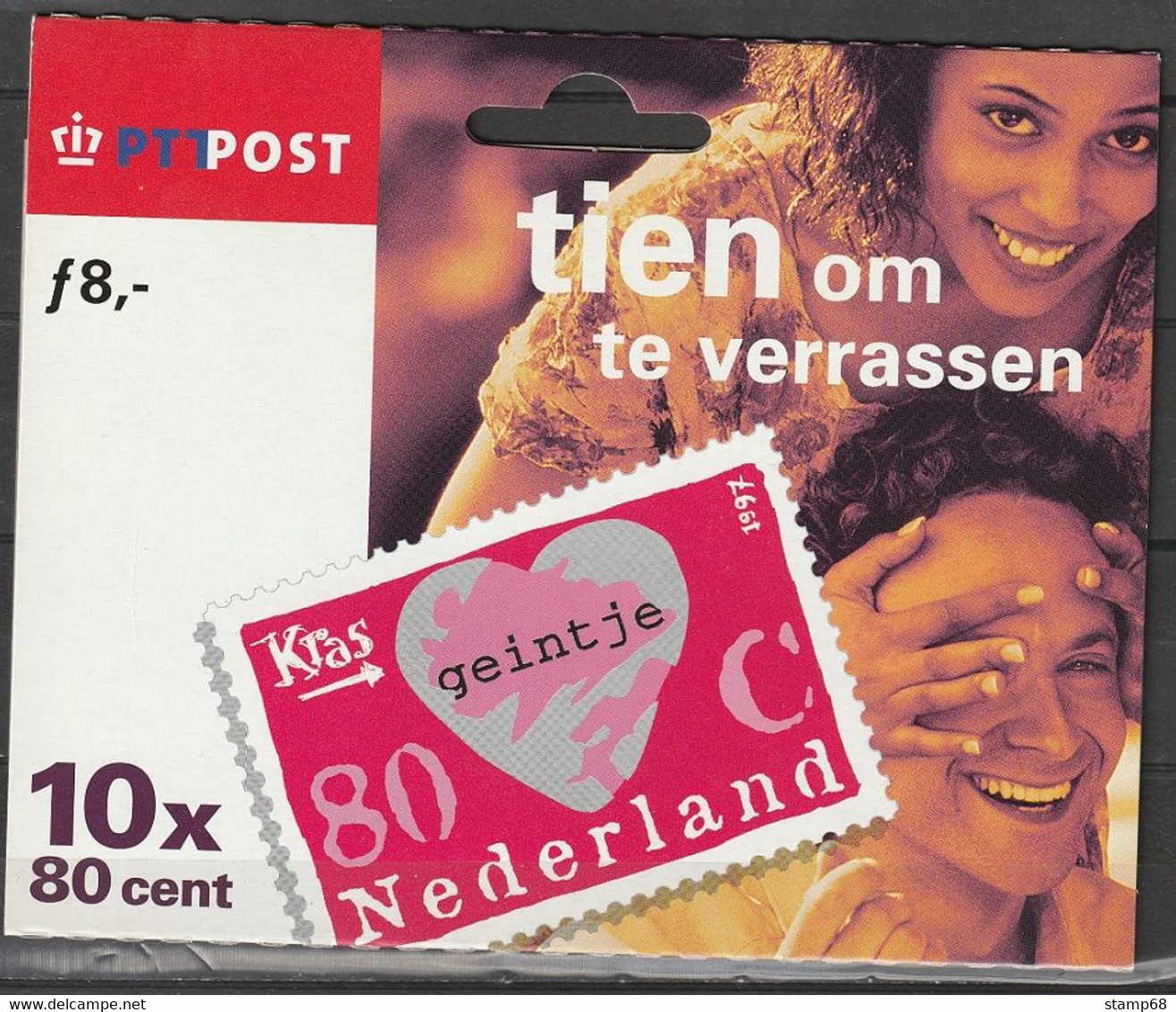 Nederland NVPH 1709 In HB1709 Hangverpakking Tien Om Te Verrassen 1997 MNH Postfris - Unused Stamps