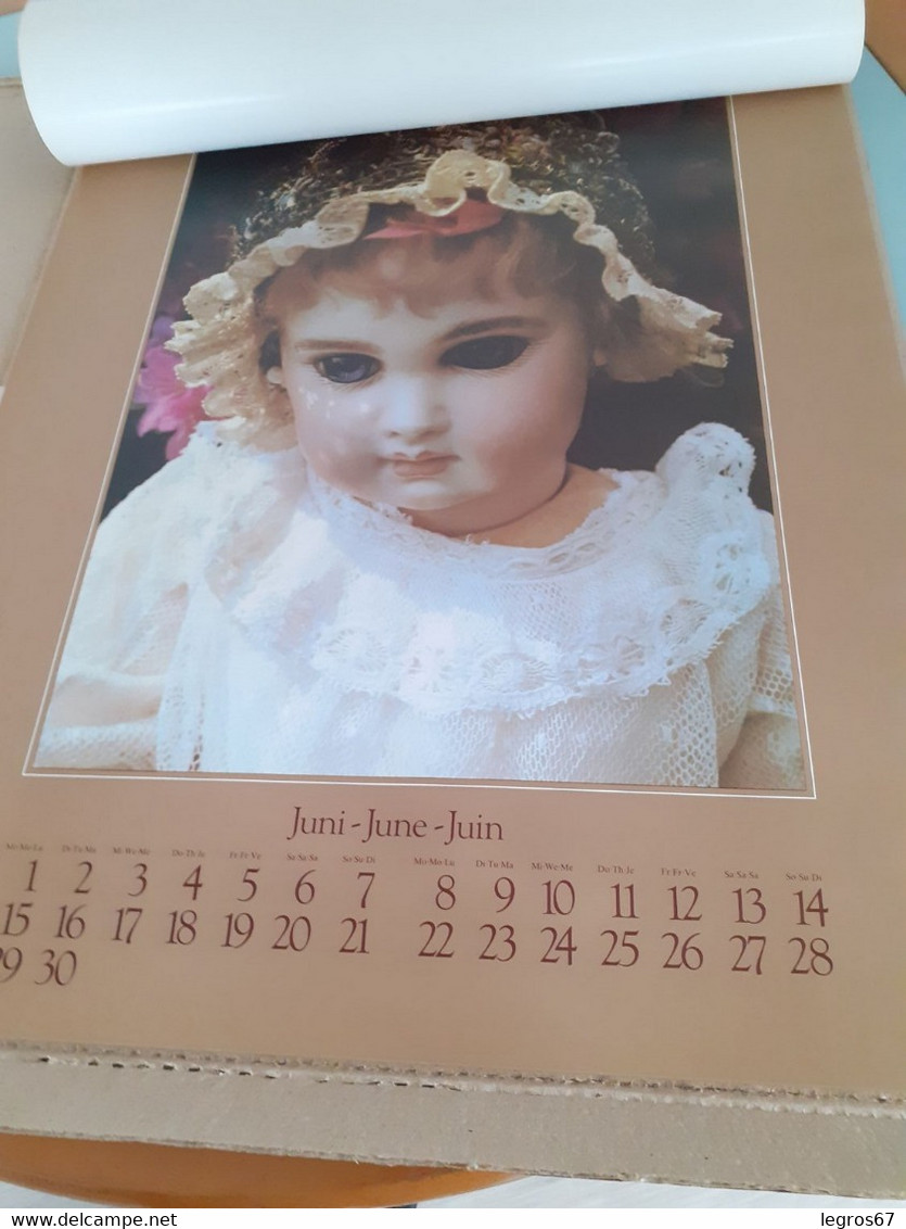 CALENDRIER 1981 KOSTBARE PUPPEN