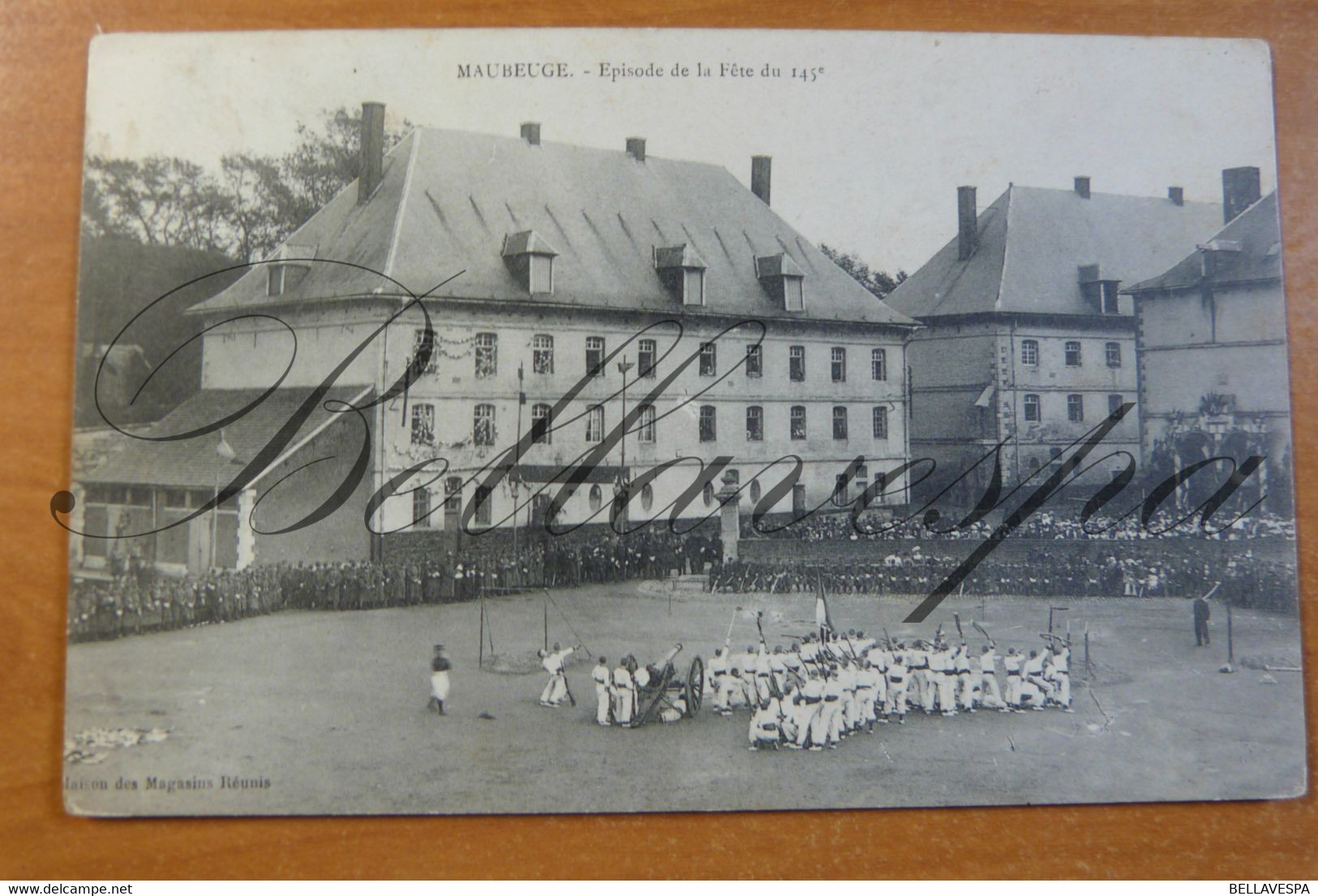 Maubeuge Episode De La Fête Du 145 E ( Ligne Ou Regiment?) D59 Nord  Caserne ? - Barracks