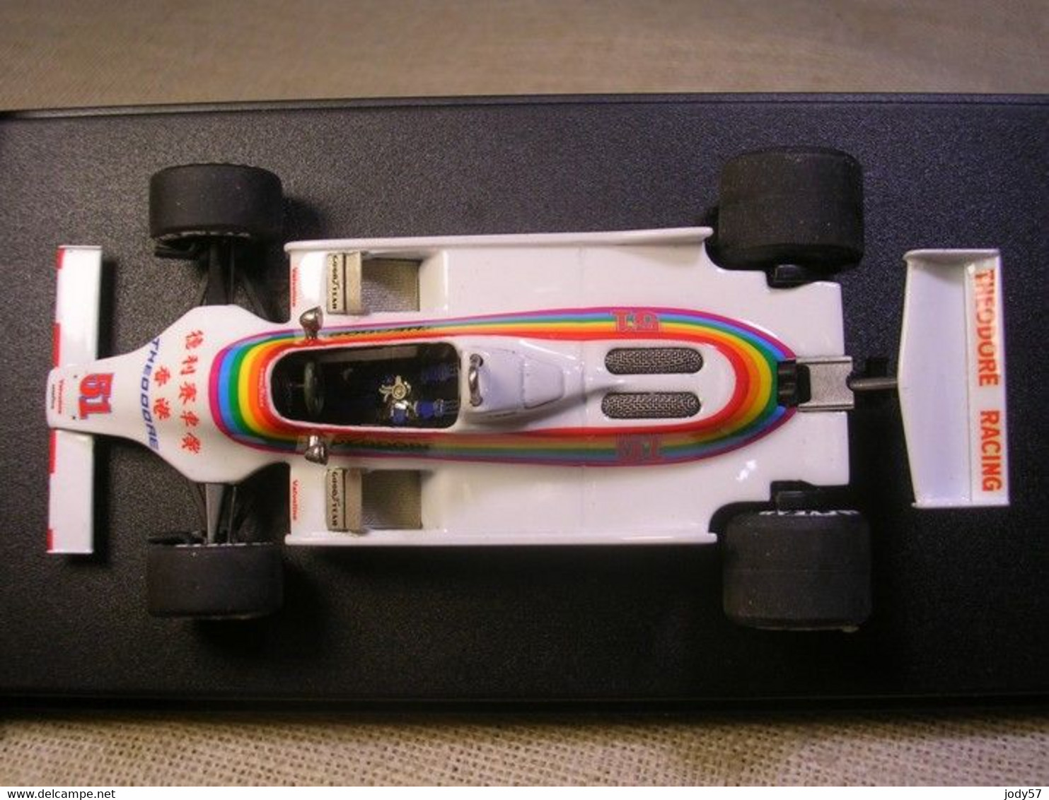 WILLIAMS FORD FW07 F1 THEODORE RACING USA GP 1980 LEES TAMEO 1/43 TRUE - Altri & Non Classificati