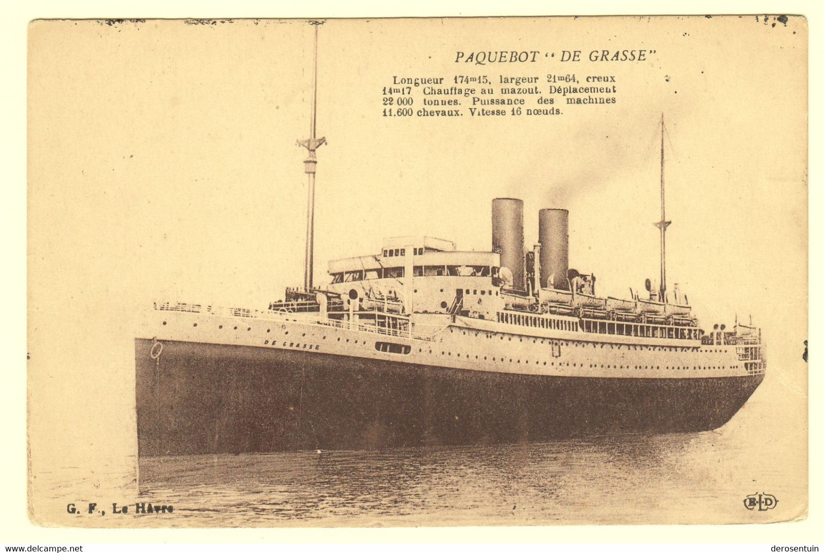 a0128	[Postkaarten] Passagiersschepen (paquebots bateaux schepen boten, varia, allerlei). - Lot van 43 postkaarten