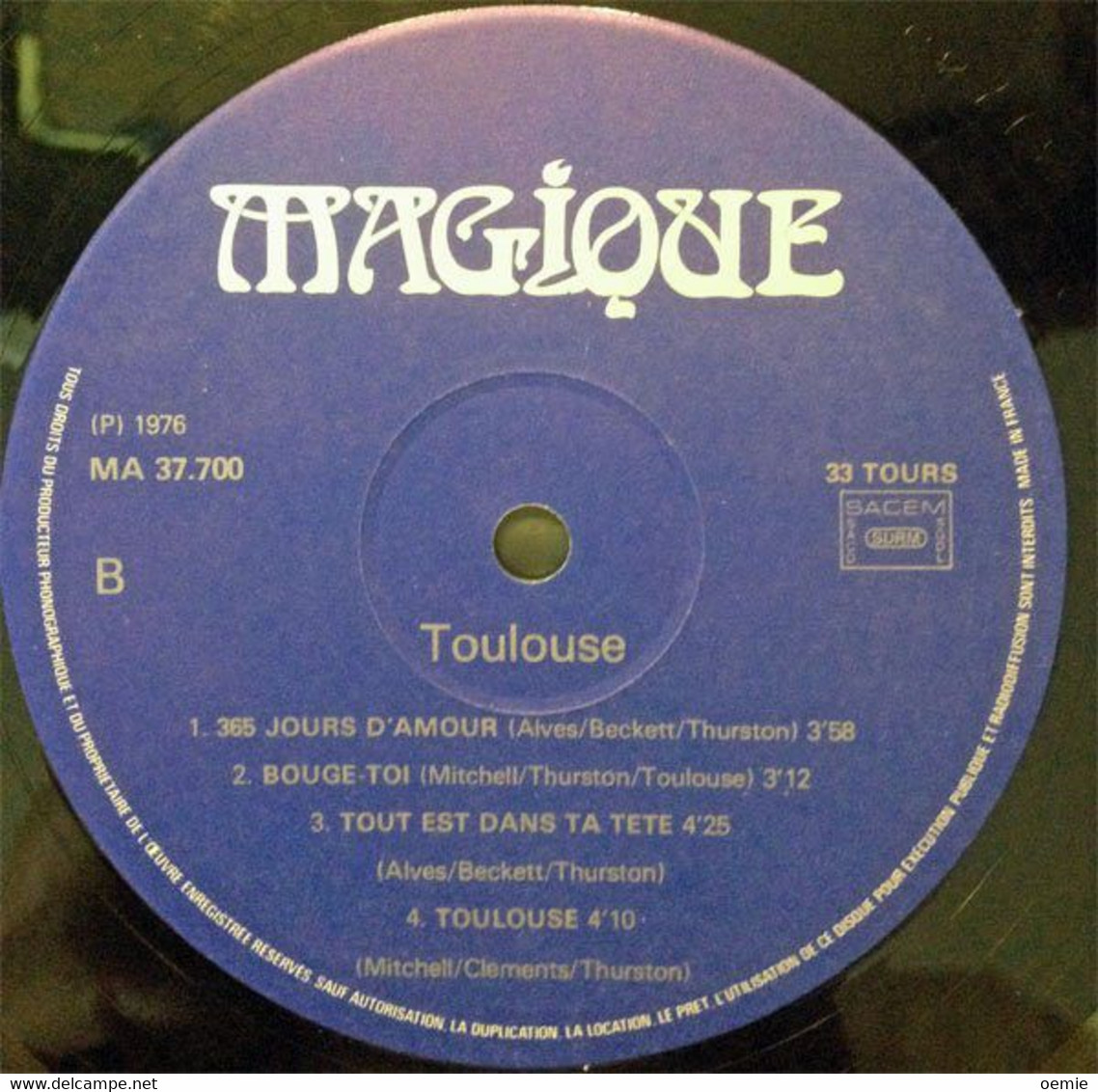 TOULOUSE   /   ON A RIEN A PERDRE - Soul - R&B