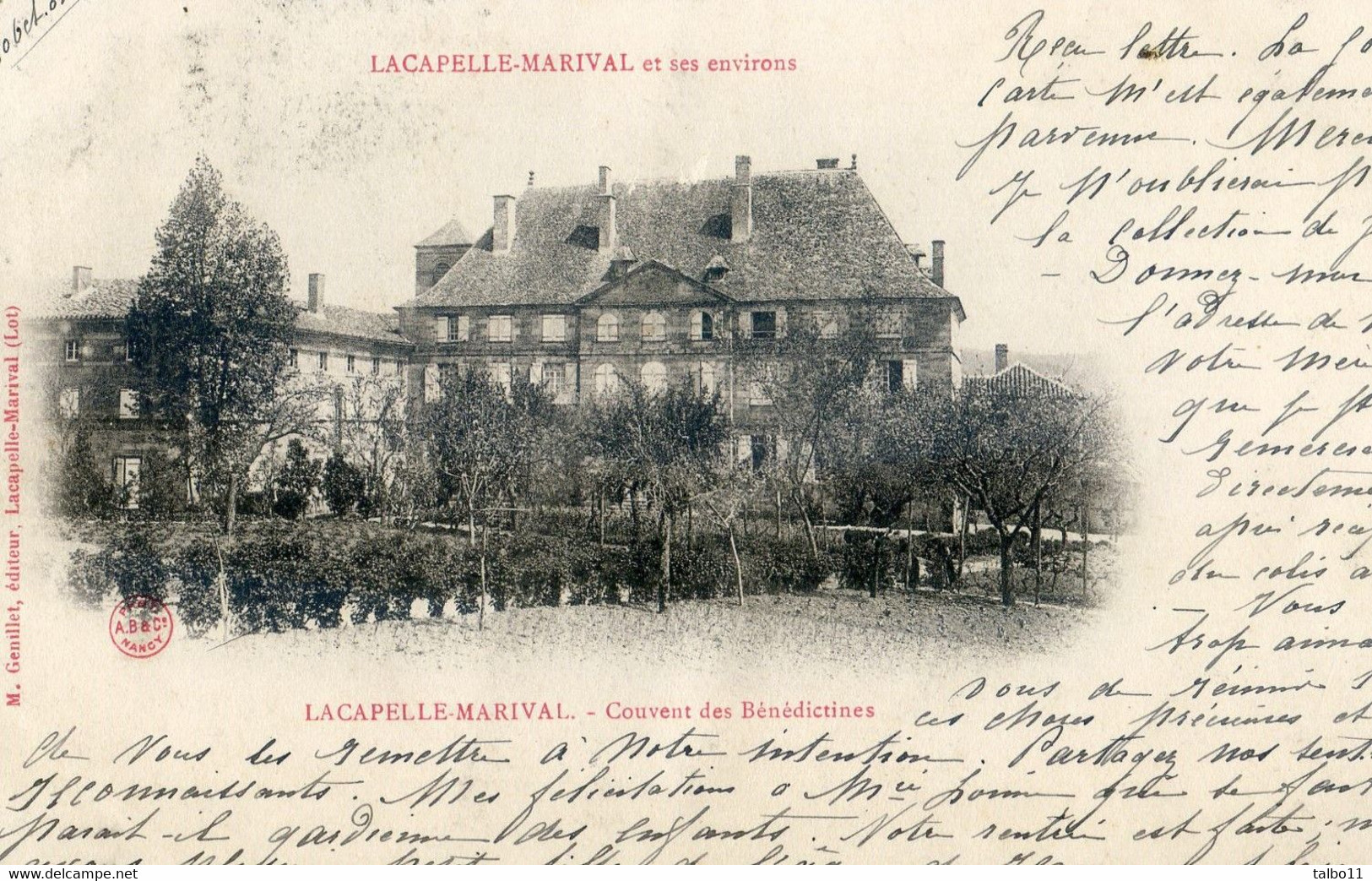 46 - Lacapelle Marival - Couvent Des Bénédictines - Lacapelle Marival