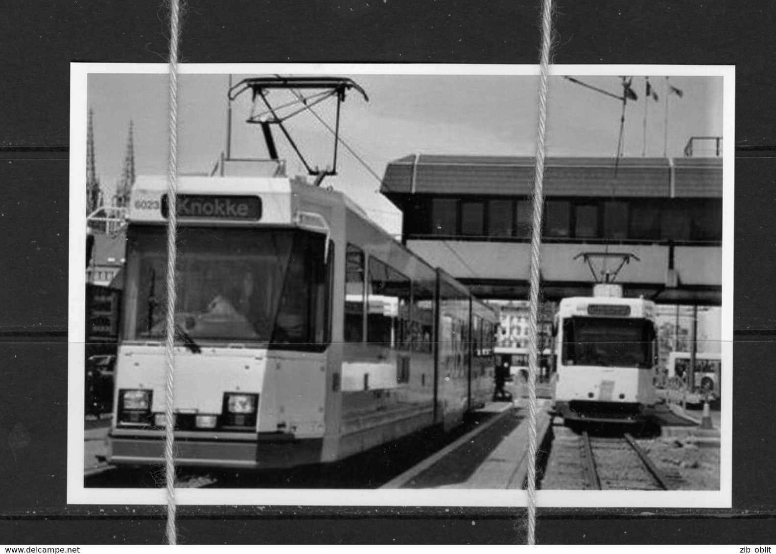 PHOTO  TRAM OOSTENDE KNOKKE LIJN 1 KUST REPRO - Oostende