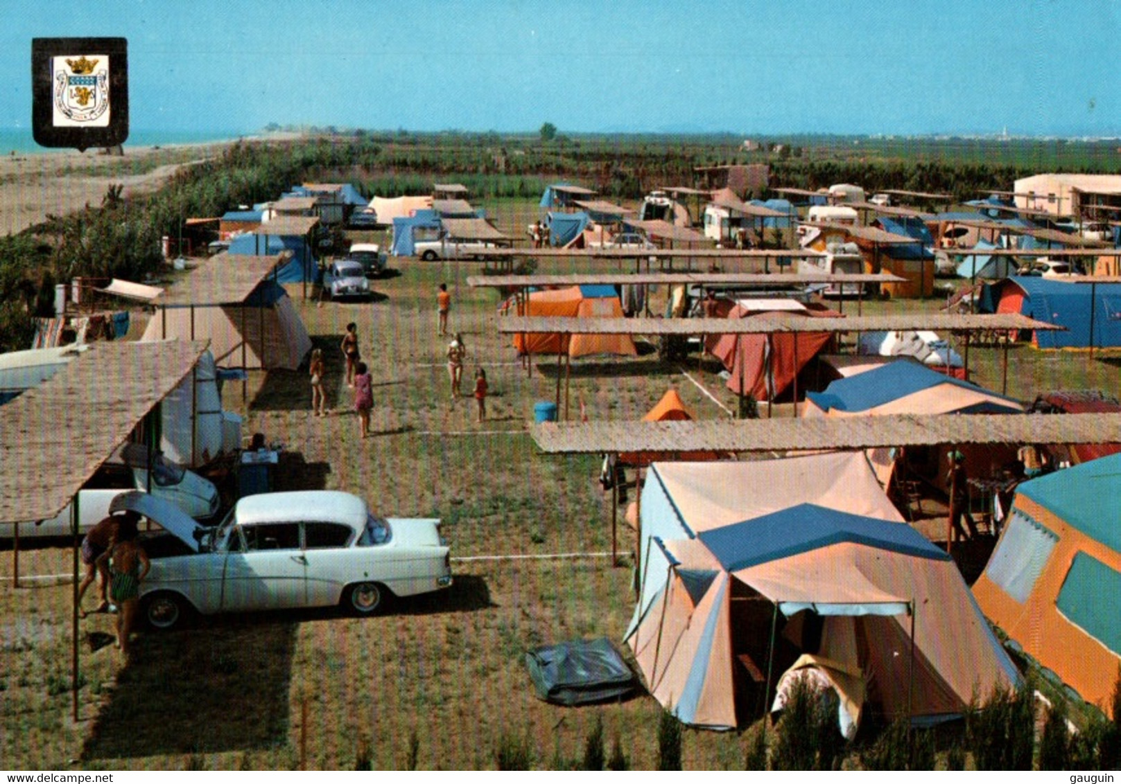 CPM - 6 NULES - Camping Las Huertas ... (voiture) - Castellón