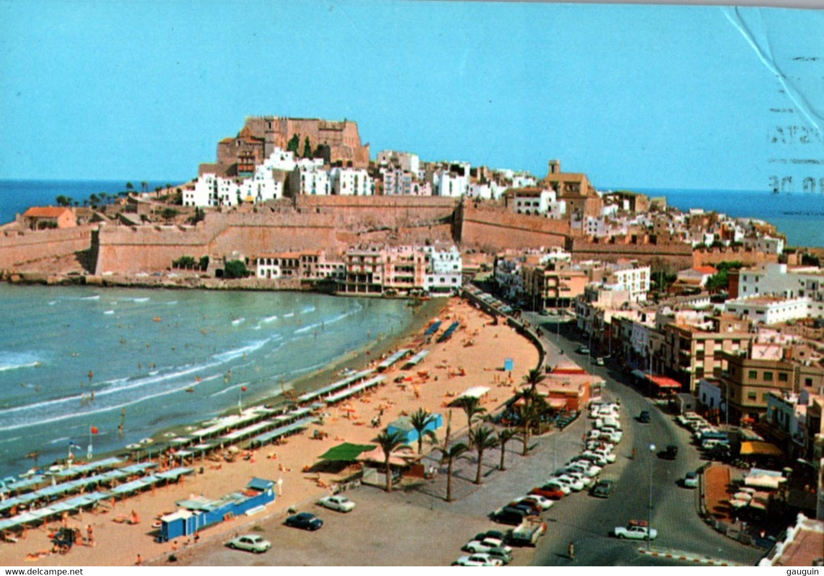 CPM - PENISCOLA - Vues Panoramiques De La Plage (voitures) ... LOT 3 CP à Saisir - Castellón