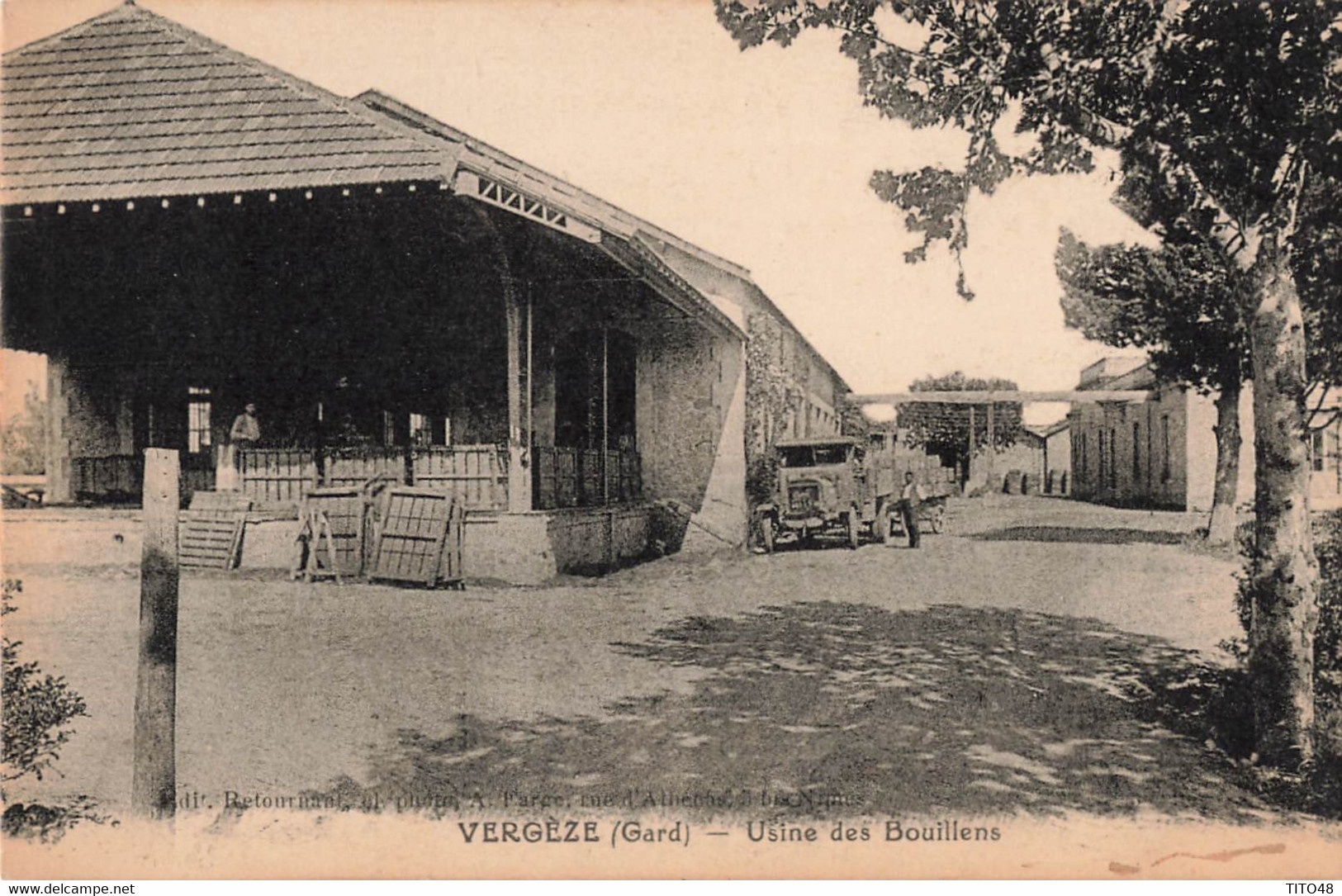 France (30 Gard) - Vergèze - Usine Des Bouillens - Vergèze