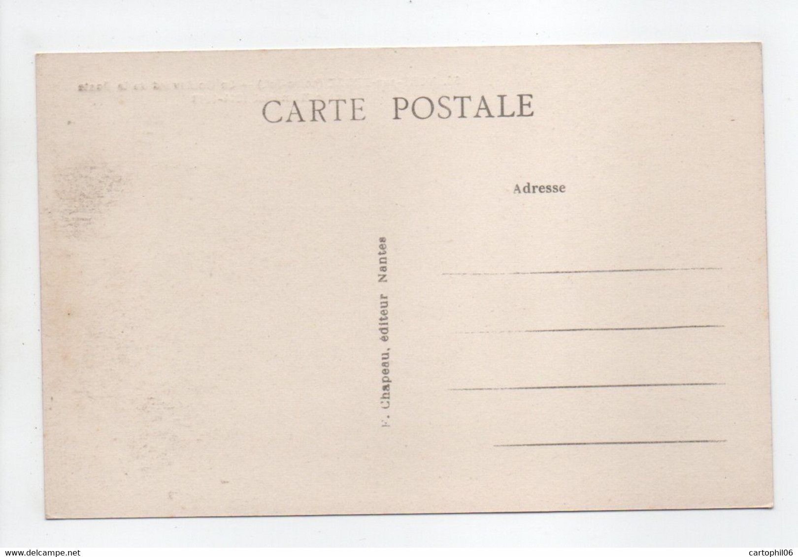 - CPA NORT-SUR-ERDRE (44) - Le Boulevard De La Poste Et Le Mémorial 1914-1918 - Edition Chapeau N° 59 - - Nort Sur Erdre