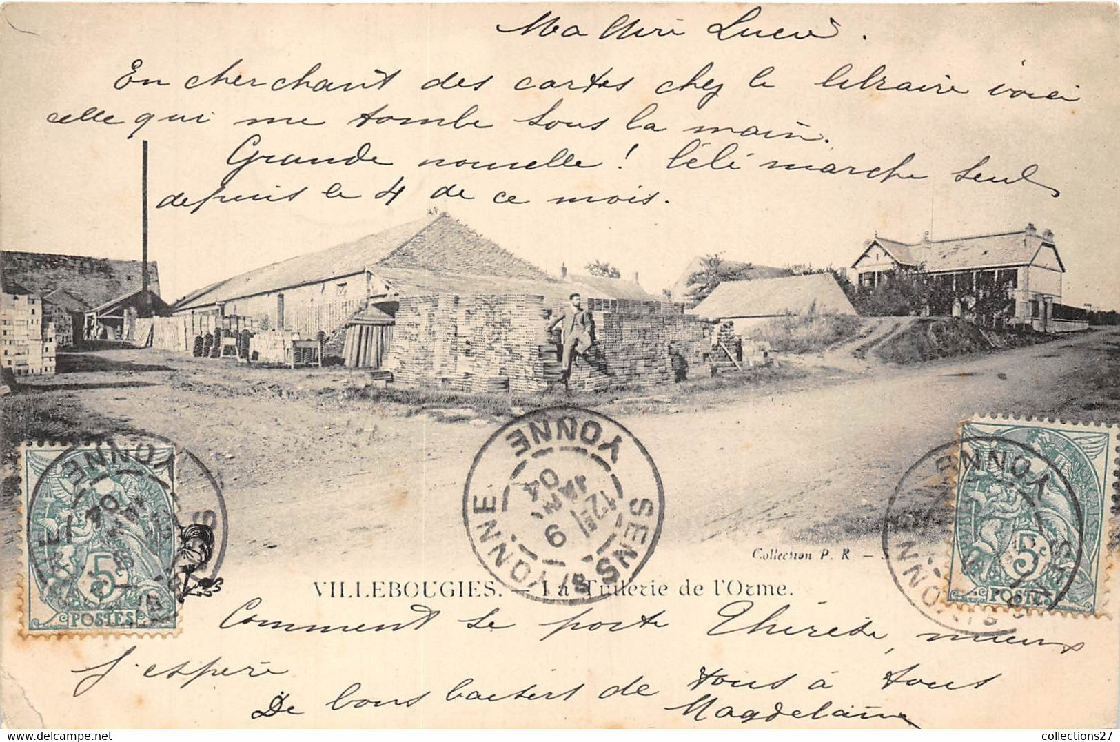 89-VILLEBOUGIES- LA TUILLERIE DE L'ORME - Villebougis