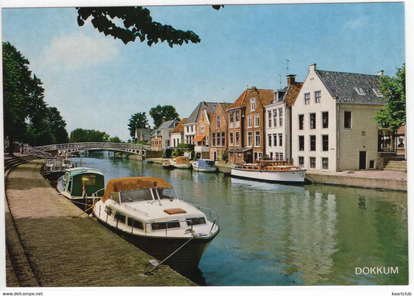 Dokkum - Jachten Aan De Kade - (Friesland, Nederland / Holland) - Dokkum