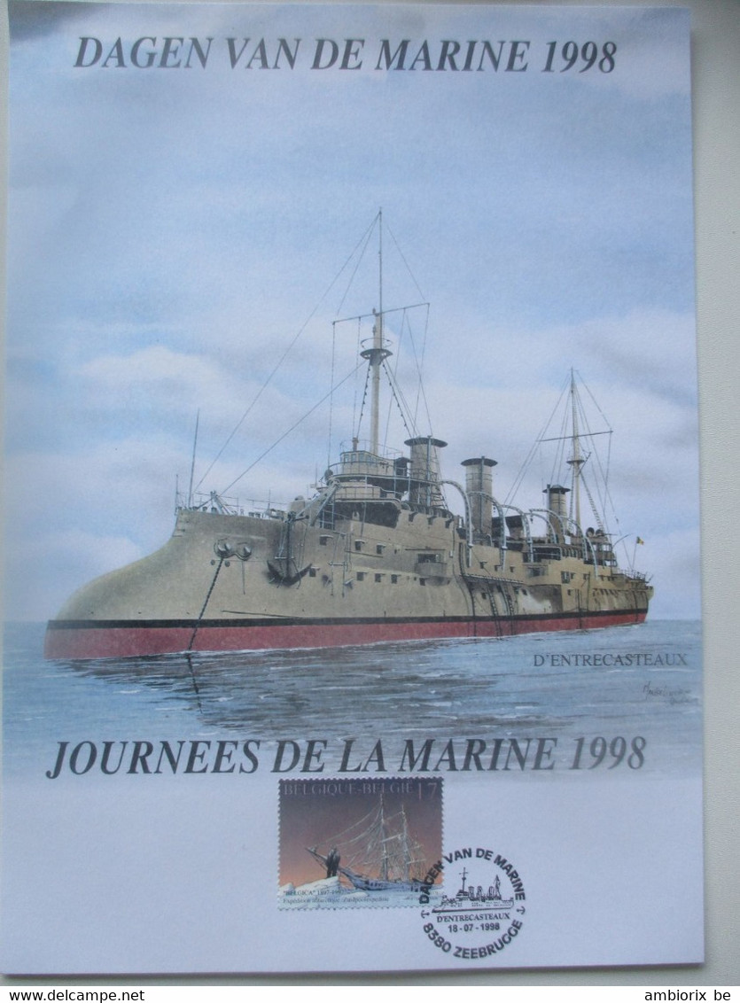 Carte Max Oblitération Tardive 2726 - Journées De La Marine 1998 - 1981-1990