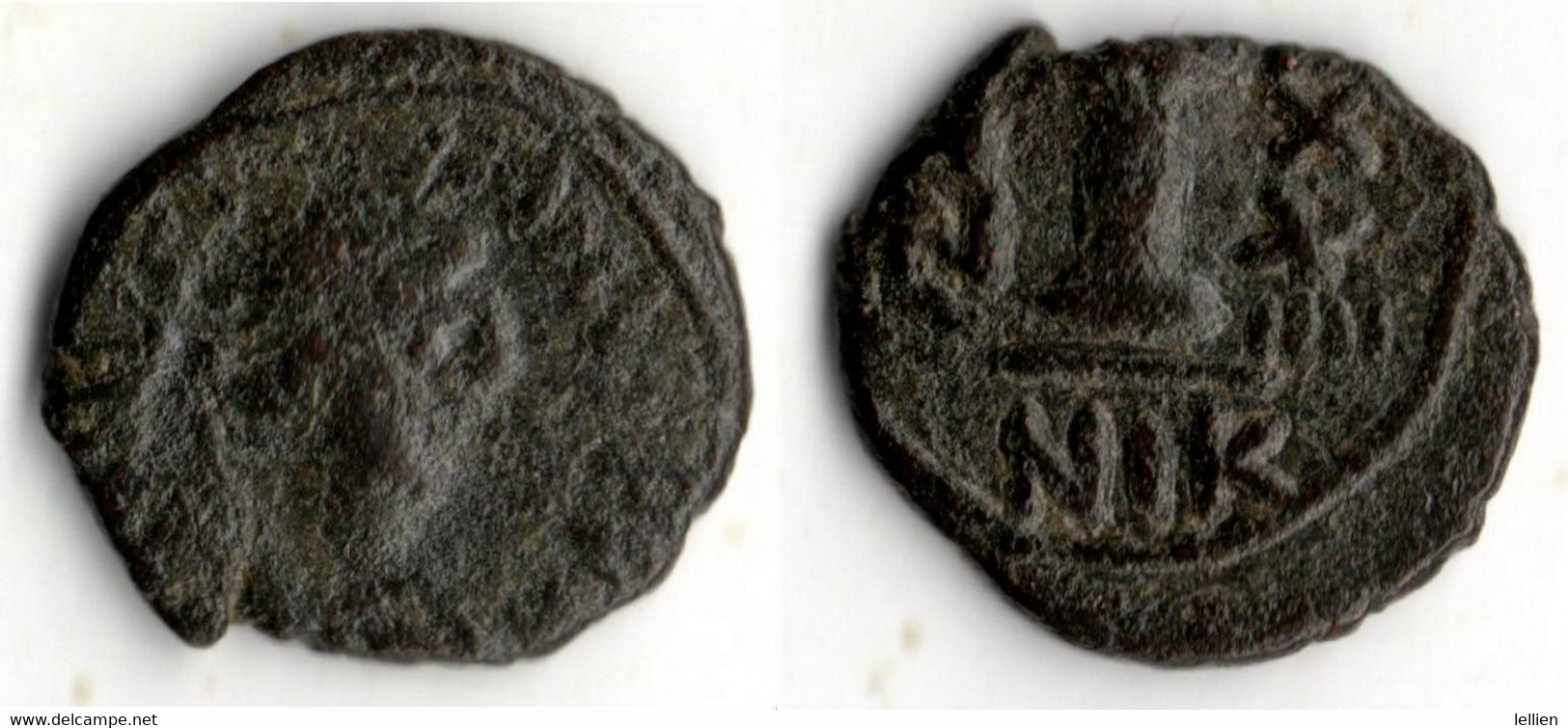 JUSTINIEN I (527565) Decanummium - Byzantine